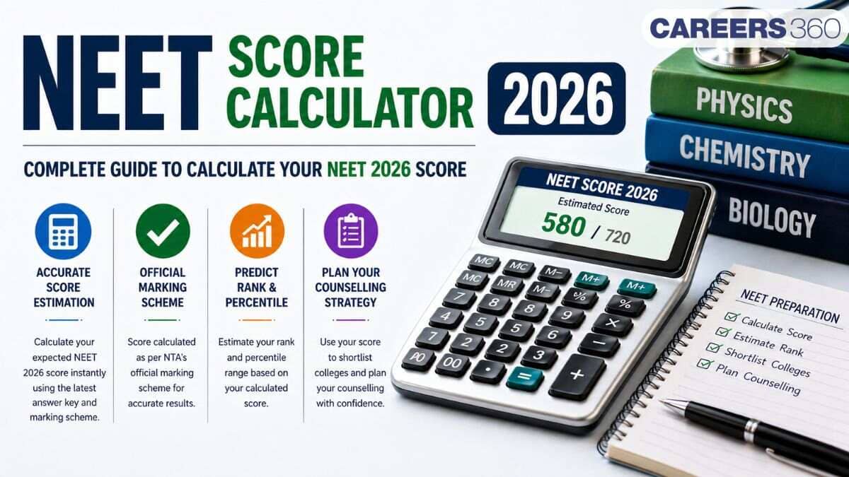 NEET Score Calculator 2026: Calculate Marks Using OMR & Respond Sheet